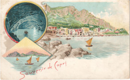 Napoli - Souvenir De Capri - Gruss - Fp Nv - Napoli (Napels)