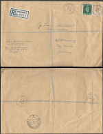 England Cricklewood Registered Cover To Germany 1939. 5 1/2d Rate - Briefe U. Dokumente