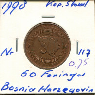 50 FENIBGA 1998 BOSNIE-HERZÉGOVINE BOSNIA AND HERZEGOVINA Pièce #AR427.F.A - Bosnië En Herzegovina