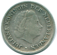 1/10 GULDEN 1957 NETHERLANDS ANTILLES SILVER Colonial Coin #NL12171.3.U.A - Nederlandse Antillen