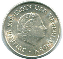 1/4 GULDEN 1963 NETHERLANDS ANTILLES SILVER Colonial Coin #NL11188.4.U.A - Niederländische Antillen