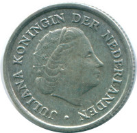 1/10 GULDEN 1966 NIEDERLÄNDISCHE ANTILLEN SILBER Koloniale Münze #NL12703.3.D.A - Niederländische Antillen