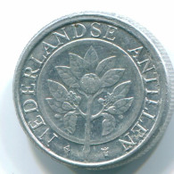 1 CENT 1991 ANTILLAS NEERLANDESAS Aluminium Colonial Moneda #S13128.E.A - Antilles Néerlandaises