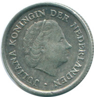 1/10 GULDEN 1966 NIEDERLÄNDISCHE ANTILLEN SILBER Koloniale Münze #NL12874.3.D.A - Antilles Néerlandaises