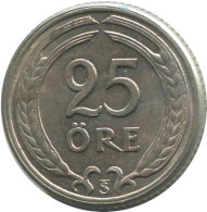 25 ORE 1946 SWEDEN Coin #AD197.2.U.A - Sweden