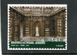 ITALIA/ITALY - 2015  80c  BIBLIOTECA LUCCHESIANA  FINE USED - 2011-20: Gebraucht