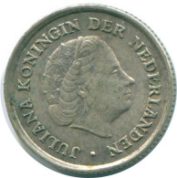 1/10 GULDEN 1966 NETHERLANDS ANTILLES SILVER Colonial Coin #NL12791.3.U.A - Antilles Néerlandaises