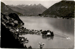 Iseltwald Am Brienzersee Mit Niesen (2609) * 18. 10. 1962 - Iseltwald