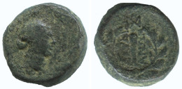 WREATH Authentique Original GREC ANCIEN Pièce 4.9g/14mm #NNN1424.9.F.A - Griechische Münzen
