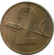 2 RAPPEN 1957 B SUIZA SWITZERLAND Moneda #AY109.3.E.A - Sonstige & Ohne Zuordnung