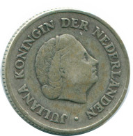 1/4 GULDEN 1960 NIEDERLÄNDISCHE ANTILLEN SILBER Koloniale Münze #NL11075.4.D.A - Niederländische Antillen