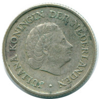 1/4 GULDEN 1963 ANTILLAS NEERLANDESAS PLATA Colonial Moneda #NL11257.4.E.A - Niederländische Antillen