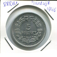 5 FRANCS 1946 FRANCE French Coin #AN385.U.A - 5 Francs