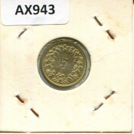 5 RAPPEN 1982 SWITZERLAND Coin #AX943.3.U.A - Sonstige & Ohne Zuordnung