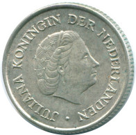 1/4 GULDEN 1965 NIEDERLÄNDISCHE ANTILLEN SILBER Koloniale Münze #NL11275.4.D.A - Antilles Néerlandaises