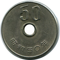 50 YEN 1967-1988 JAPAN Münze #AR900.D.A - Giappone