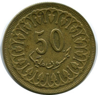 50 MILLIMES 1983 TUNISIA Islamic Coin #AH768.U.A - Tunesien