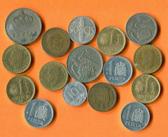 SPAIN Coin SPANISH Coin Collection Mixed Lot #L10218.1.U.A - Autres & Non Classés