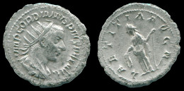 GORDIAN III AR ANTONINIANUS ROME Mint AD 241-243 LAETITIA AVG N #ANC13122.43.F.A - The Military Crisis (235 AD Tot 284 AD)