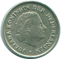 1/10 GULDEN 1966 NIEDERLÄNDISCHE ANTILLEN SILBER Koloniale Münze #NL12848.3.D.A - Antilles Néerlandaises