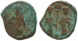 CONSTANTINE X AE FOLLIS CONSTANTINOPLE 7.9g/27mm BYZANTIN Pièce #SAV1037.10.F.A - Byzantinische Münzen