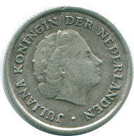 1/10 GULDEN 1963 NETHERLANDS ANTILLES SILVER Colonial Coin #NL12561.3.U.A - Netherlands Antilles