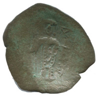 Authentic Original Ancient BYZANTINE EMPIRE Trachy Coin 0.8g/18mm #AG725.4.U.A - Byzantine