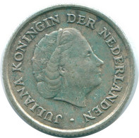 1/10 GULDEN 1963 NIEDERLÄNDISCHE ANTILLEN SILBER Koloniale Münze #NL12463.3.D.A - Niederländische Antillen