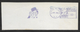 Etats-Unis EMA Acteur Stan Laurel Laurel And Hardy 1951 White Plains United States Franking Meter Stamp Movies Actor - Cinema