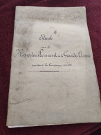 Étude 36 Pages Sur Le Ravitaillement De La Grande Armée Pendant La Campagne 1812 - Documents