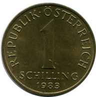 1 SCHILLING 1983 AUTRICHE AUSTRIA Pièce #AW815.F.A - Austria