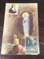 VIET  NAM Post Card World And Vietnam Old Post Card F D C Before 1954(POSTE VATICANI L 5)1 Pcs Good Quality - Viêt-Nam