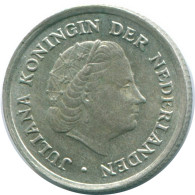 1/10 GULDEN 1970 NETHERLANDS ANTILLES SILVER Colonial Coin #NL12949.3.U.A - Netherlands Antilles
