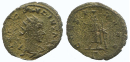 CLAUDIUS II ANTONINIANUS Antiochia Γ AD201 Conserv AVG 2.3g/21mm #NNN1892.18.E.A - Der Soldatenkaiser (die Militärkrise) (235 / 284)