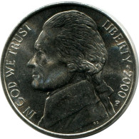 5 CENTS 2000 USA UNC Münze #M10282.D.A - E.Cents De 2, 3 & 20