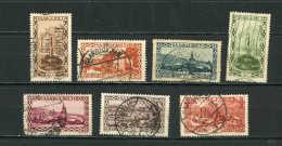 SARRE: VUES   N° Yvert 107+109+110+111+113+114+118 Obli. - Used Stamps