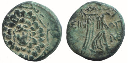 AMISOS PONTOS 100 BC Aegis With Facing Gorgon 7g/21mm #NNN1566.30.U.A - Grecques