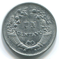 1 CENTAVO 1960 PERUANO PERU Moneda #WW1191.E.A - Perú