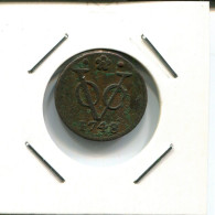 1746 HOLLAND VOC DUIT NIEDERLANDE OSTINDIEN NY COLONIAL PENNY #VOC2611.7.D.A - Niederländisch-Indien