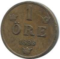 1 ORE 1893 SUECIA SWEDEN Moneda #AD404.2.E.A - Suède