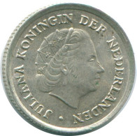 1/10 GULDEN 1966 ANTILLAS NEERLANDESAS PLATA Colonial Moneda #NL12683.3.E.A - Nederlandse Antillen
