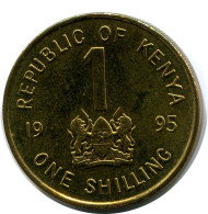 1 SHILLING 1995 KENYA Pièce #AZ195.F.A - Kenia