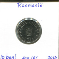 10 BANI 2014 ROMÁN OMANIA Moneda #AP647.2.E.A - Romania