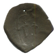 Auténtico Original Antiguo BYZANTINE IMPERIO Trachy Moneda 1.1g/16mm #AG675.4.E.A - Byzantinische Münzen