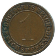 1 REICHSPFENNIG 1930 D ALEMANIA Moneda GERMANY #AE200.E.A - 1 Reichspfennig