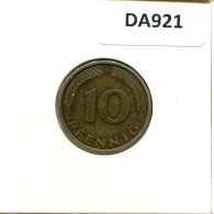 10 PFENNIG 1978 G WEST & UNIFIED GERMANY Coin #DA921.U.A - 10 Pfennig