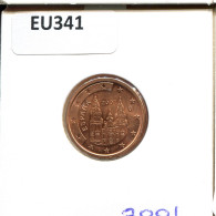 2 EURO CENTS 2001 ESPAÑA Moneda SPAIN #EU341.E.A - Spain