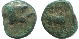 HORSE Ancient Authentic GREEK Coin 1.2g/11mm #SAV1418.11.U.A - Greek