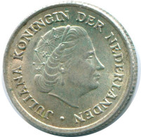 1/10 GULDEN 1954 ANTILLAS NEERLANDESAS PLATA Colonial Moneda #NL12052.3.E.A - Nederlandse Antillen
