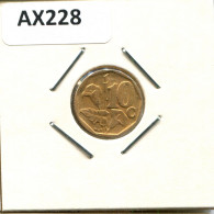 10 CENTS 1996 SOUTH AFRICA Coin #AX228.U.A - Afrique Du Sud